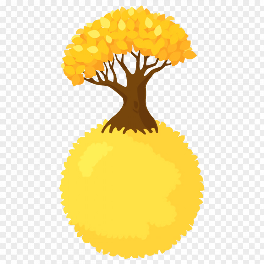 Plant Pompom Yellow Pom-pom Clip Art PNG
