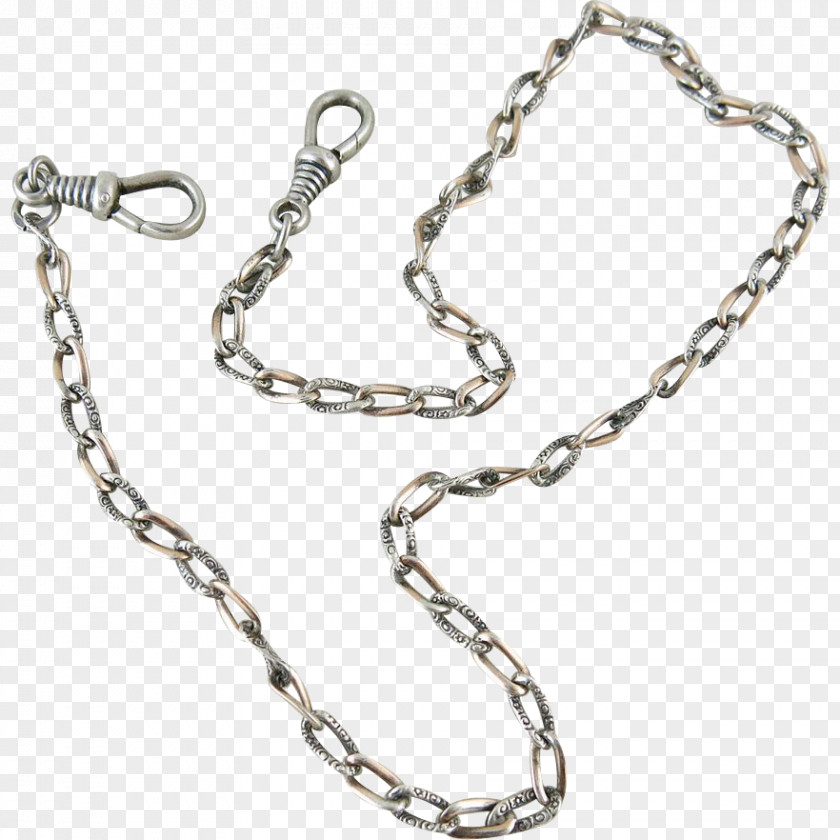Silver Chain Necklace Jewellery Gold PNG