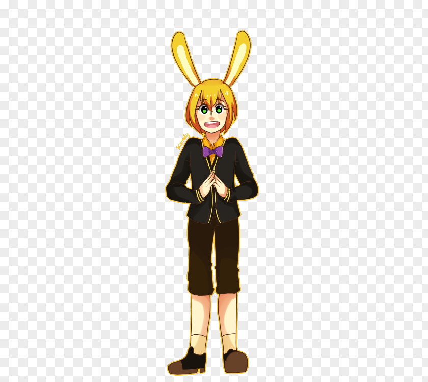 Toy Bonnie Male Easter Bunny Costume Illustration Mascot Cartoon PNG