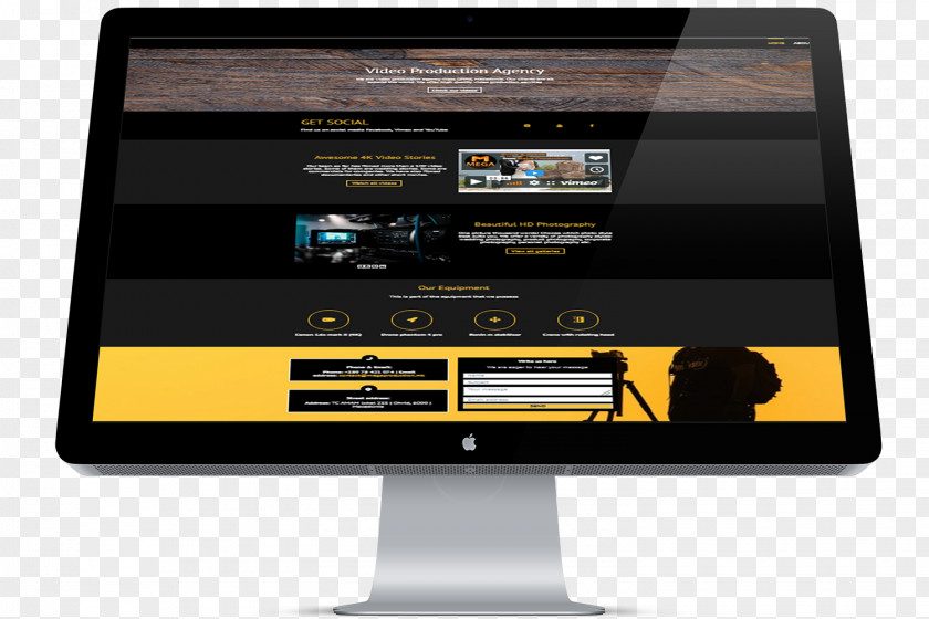 Web Production Responsive Design Tivius Productions PNG