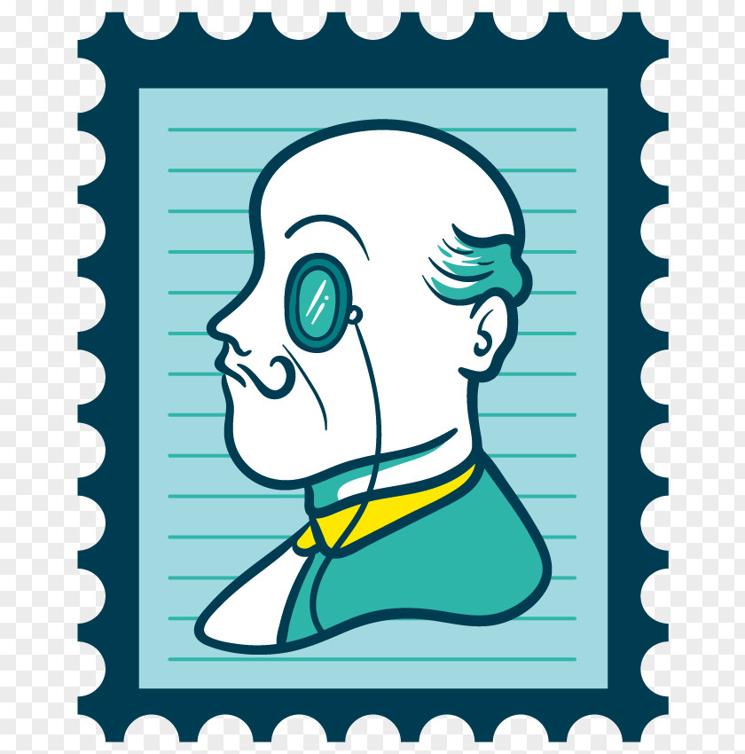 Adornment Stamp Design Illustration Clip Art Image PNG