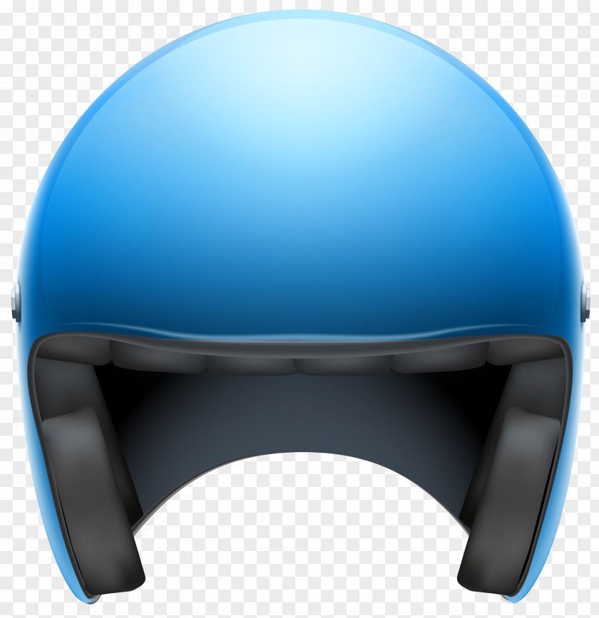 Blue Helmet Clipart Image Motorcycle Icon Bicycle PNG