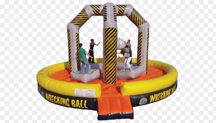 Bounce House Inflatable Bouncers Wrecking Ball Water Game PNG
