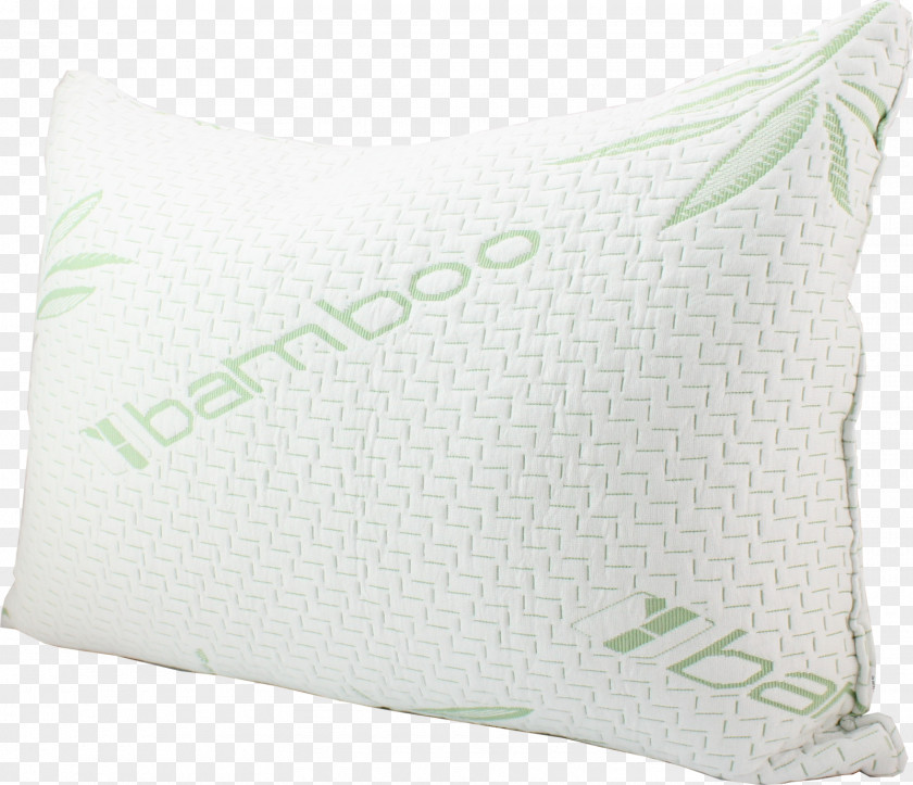 Pillow Memory Foam Cushion Material Bamboo PNG