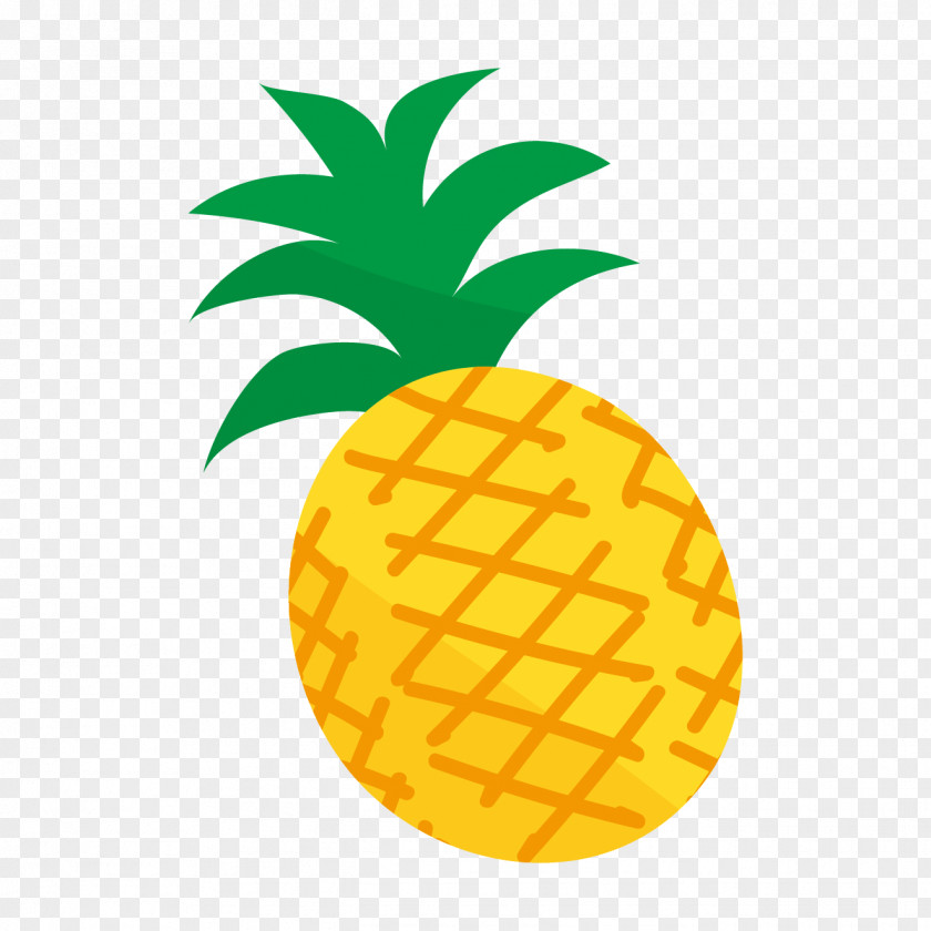 Pineapple Fruit Illustration Clip Art Image PNG