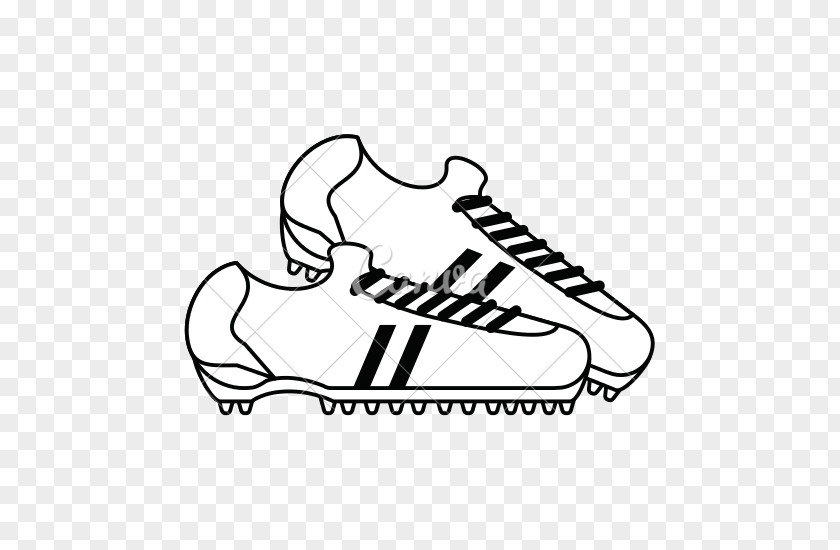 Football Boot Cleat Vector Graphics Drawing Shoe PNG