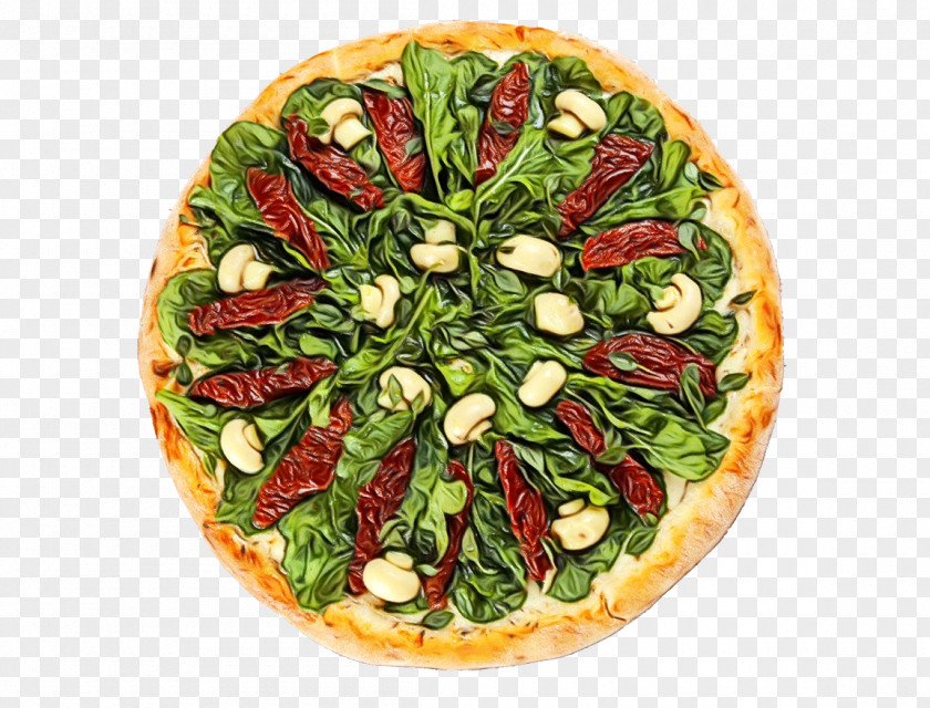 Italian Food Vegetarian Pizza Dish Cuisine Ingredient PNG