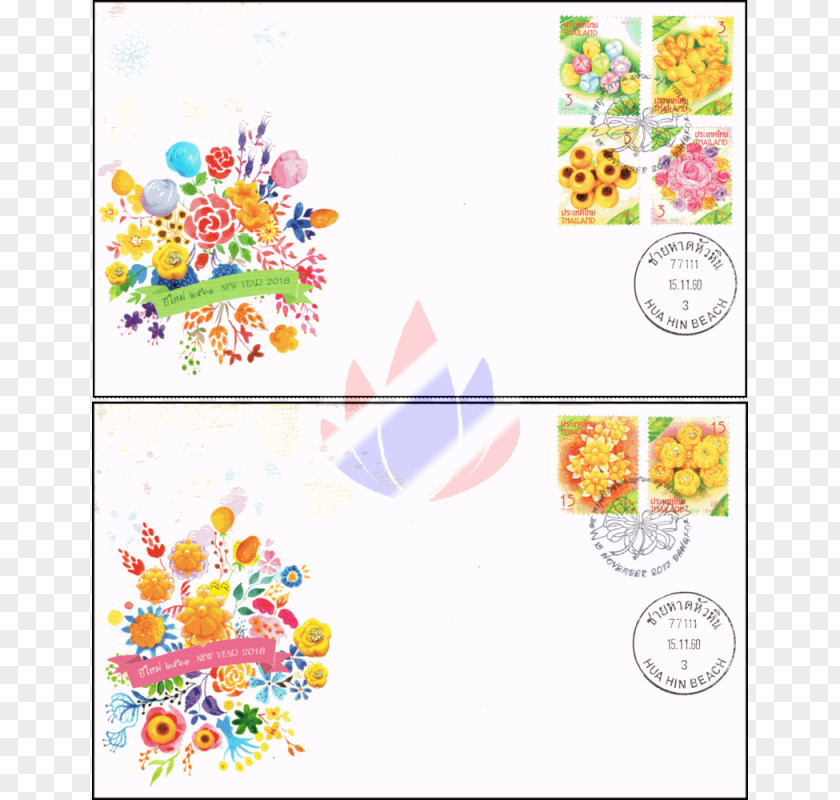 Line Floral Design Point Pattern PNG