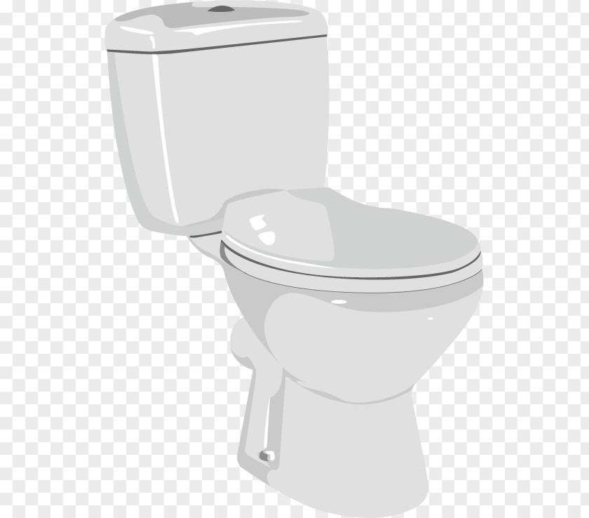Vector White Toilet Seat Euclidean Bathroom Towel PNG