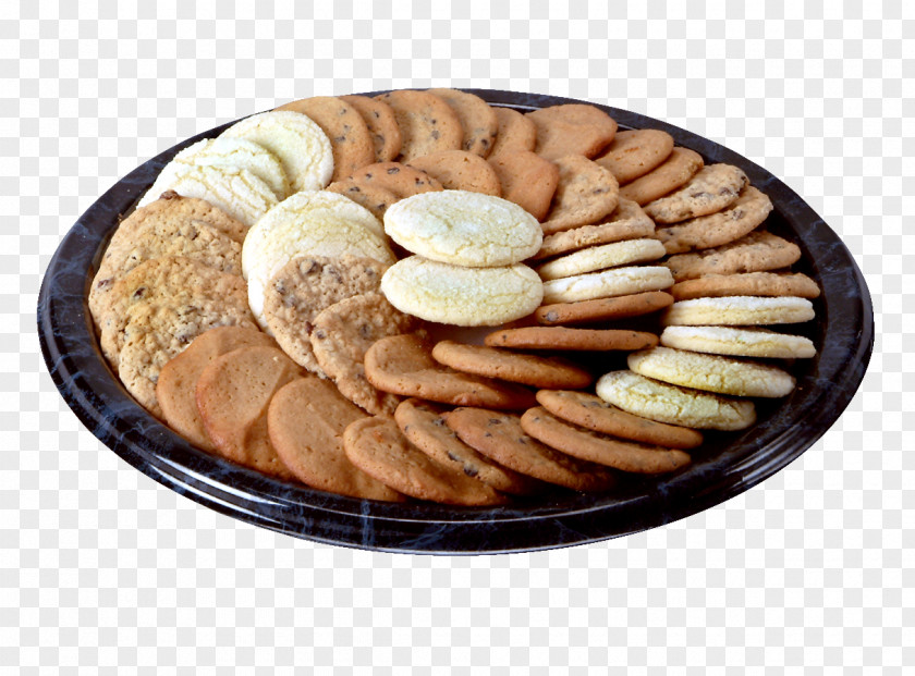 Cookie Biscuits Food Chocolate Brownie Tray Platter PNG