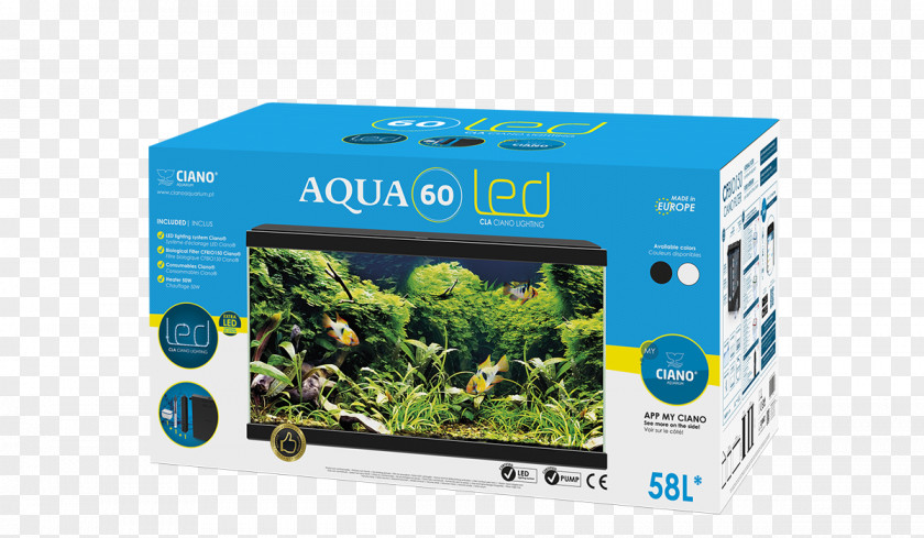 Light Light-emitting Diode Aquarium Ciano Aqua Lighting PNG