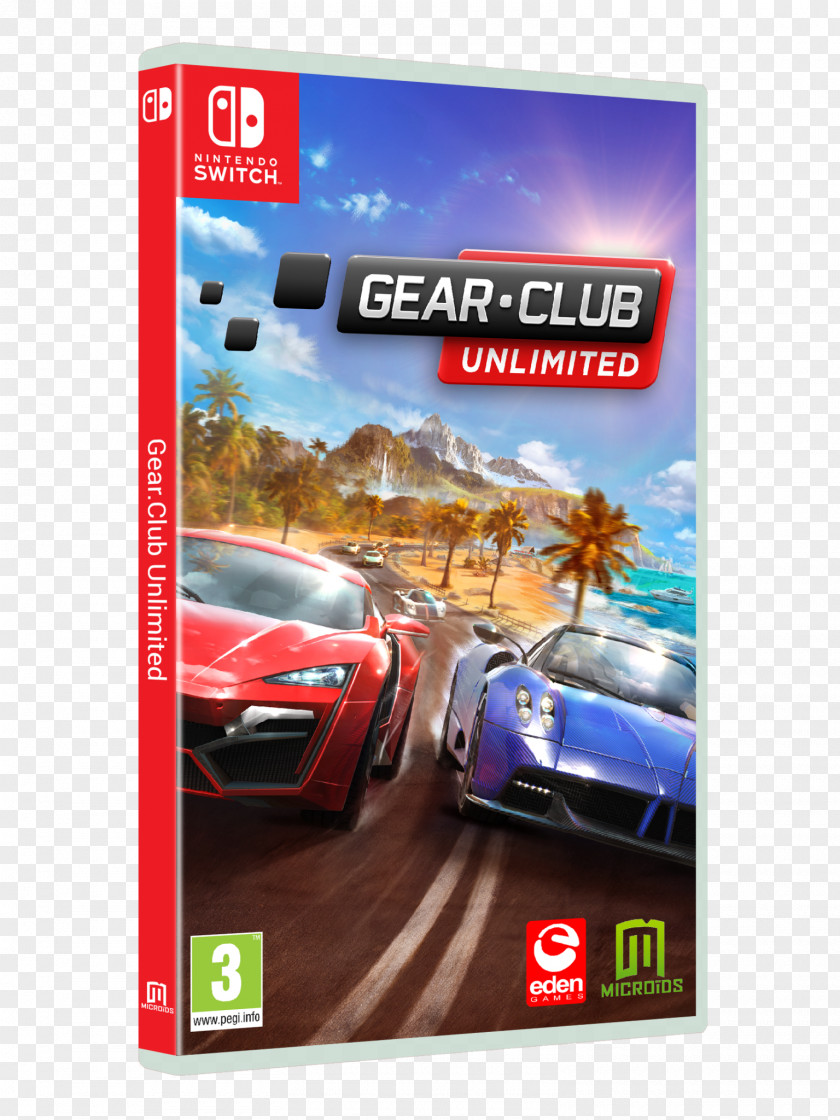 Nintendo Gear.Club Unlimited Switch MXGP 3 Racing Video Game PNG