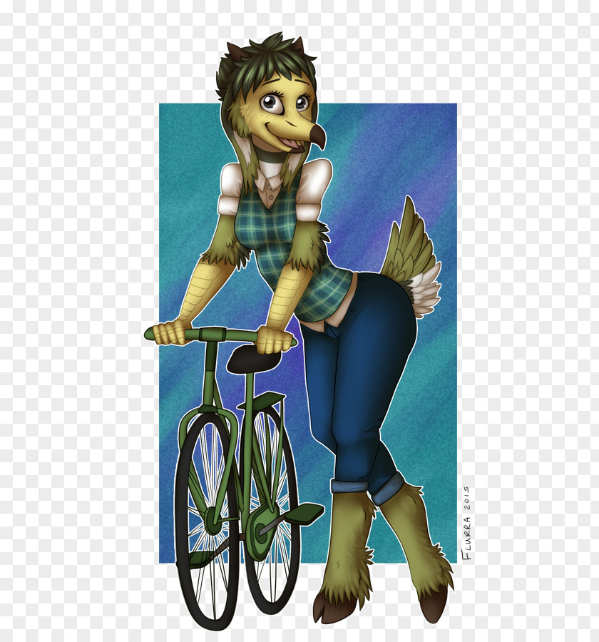 Ride On A Bicycle Cartoon Illustration Sporting Goods Organism Sports PNG