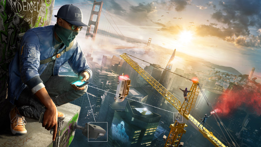 Watch Dogs 2 PlayStation 4 Video Game Desktop Wallpaper PNG