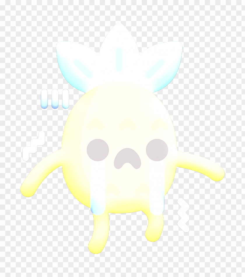 Pineapple Character Icon Scare PNG