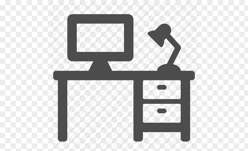 Svg Desk Icon Office Cubicle PNG