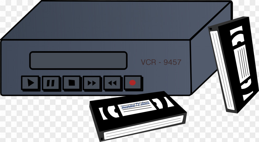 Video Recorder VHS VCRs Clip Art PNG