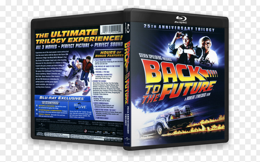 Back To Future Marty McFly Dr. Emmett Brown The Trilogy Film PNG