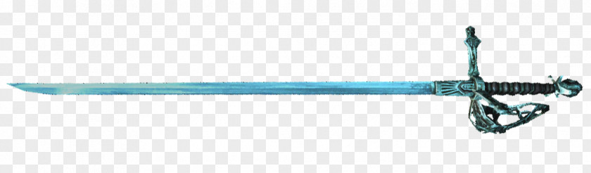 Blue Sword Ski Pole Tool Weapon Angle PNG