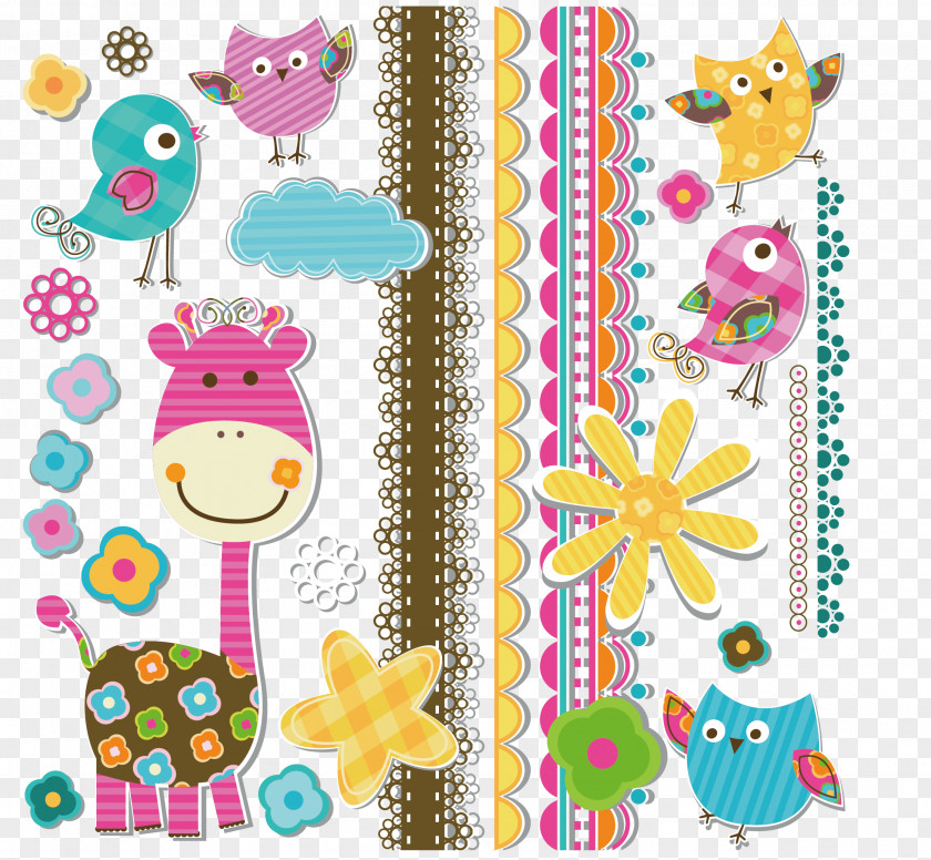 Cartoon Background Image Vector PNG