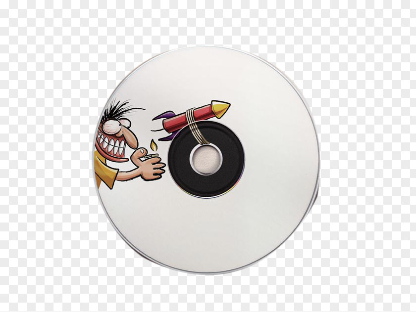 Creative CD Designs Small Rocket Compact Disc Cover Art Creativity Album PNG