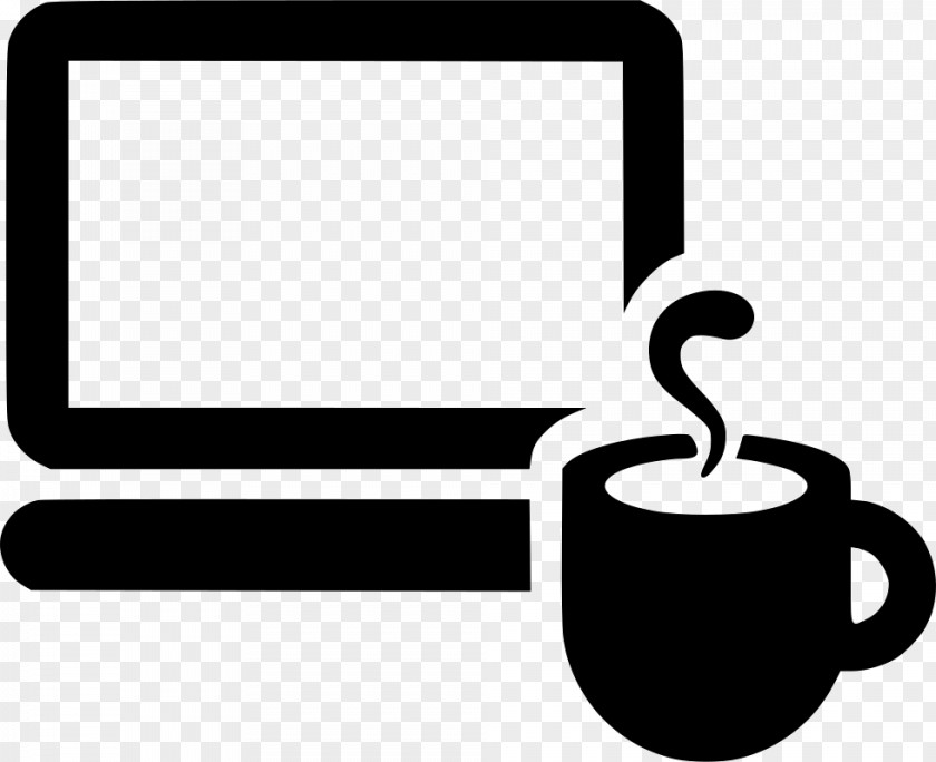 Laptop Coffee Clip Art PNG