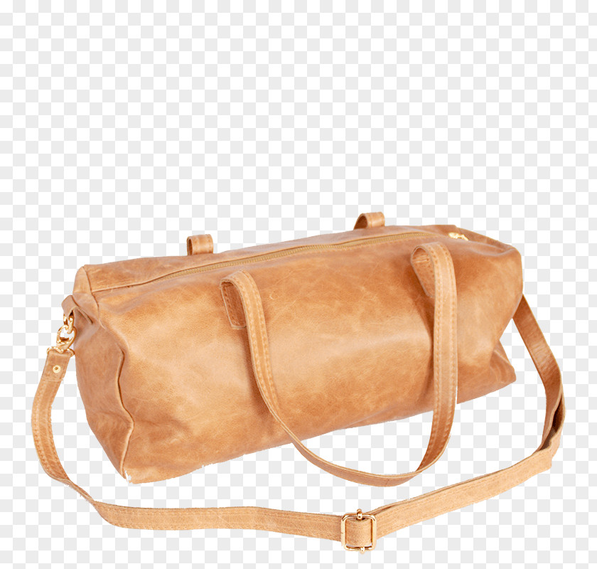 Duffel Bags Handbag Leather Caramel Color Brown Messenger PNG