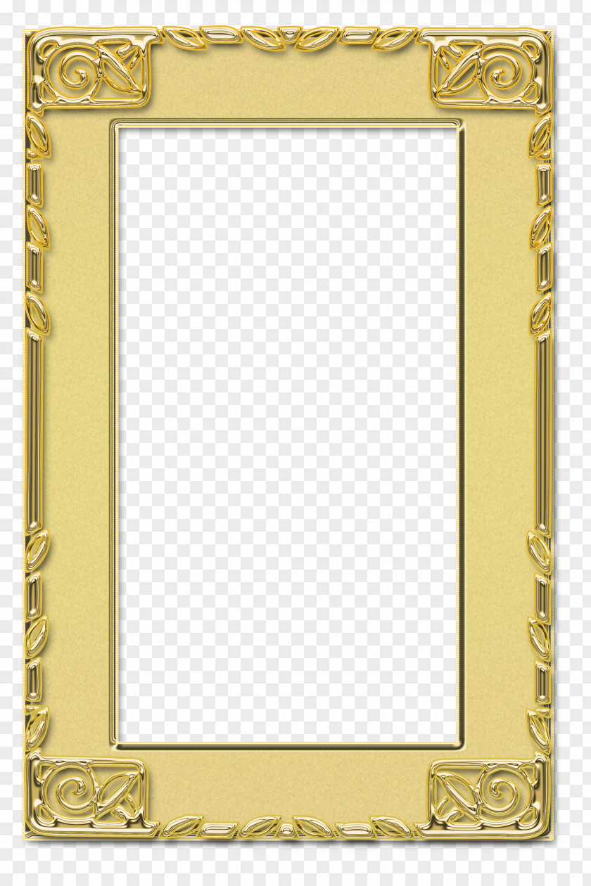 Gold Frame Picture Frames Photography PNG
