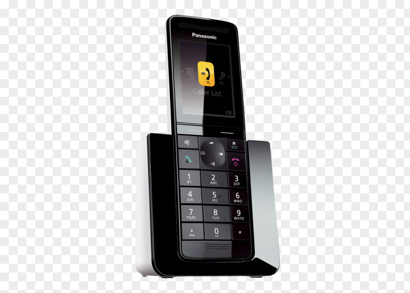Kx 80 Cordless Telephone Panasonic KX-PRS120 Home & Business Phones Digital Enhanced Telecommunications PNG