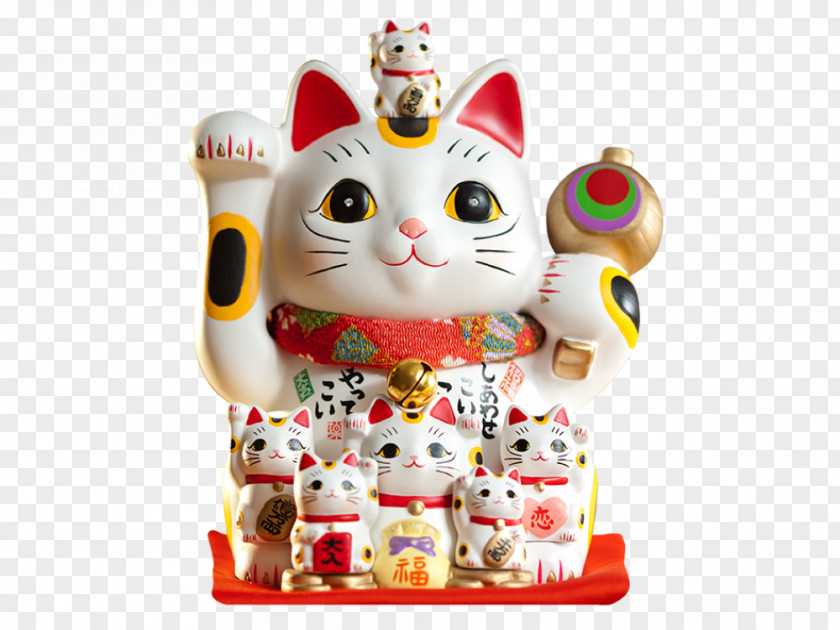 Maneki Neko Maneki-neko Good Luck Charm Cat Japan PNG