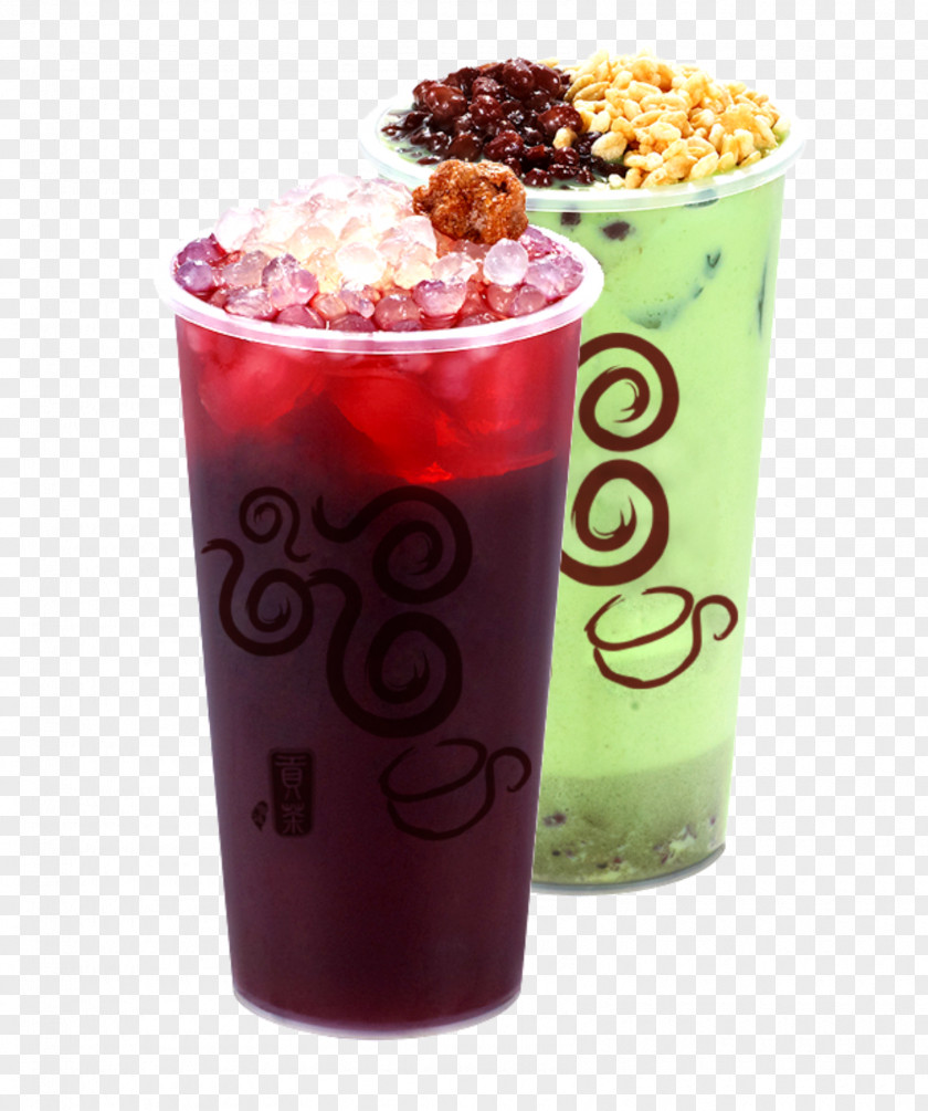 Matcha Red Bean Milk Tea Milkshake Smoothie Health Shake PNG