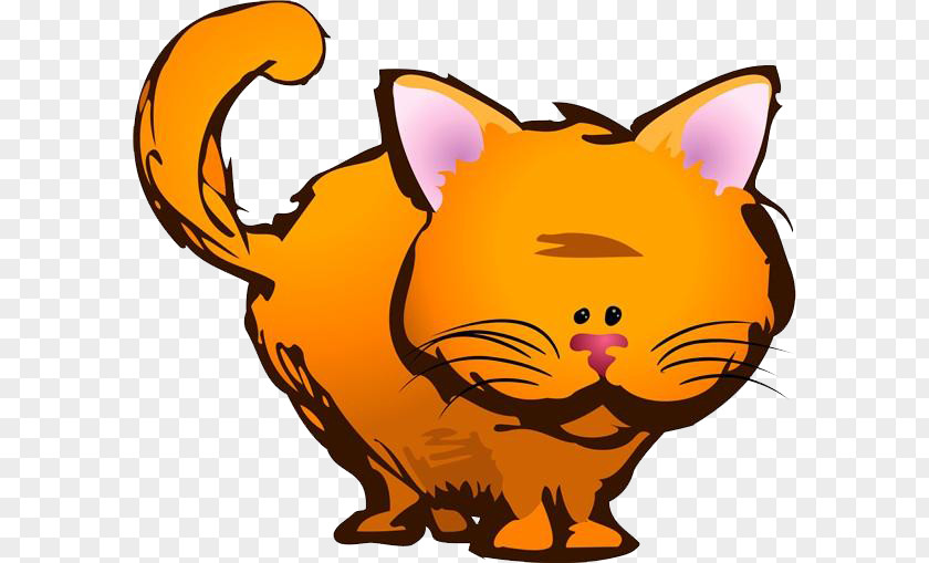 Orange Cat's Nose Persian Cat Kitten Pet Sitting Clip Art PNG