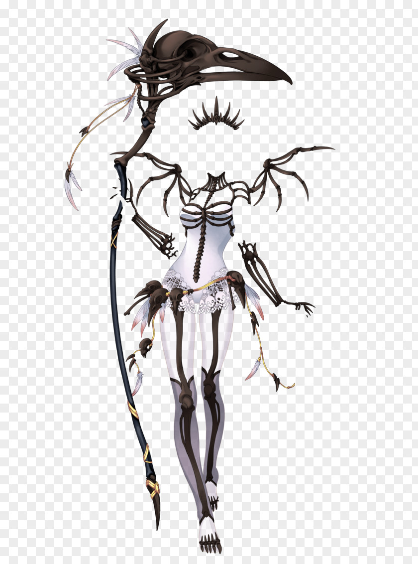 Skeleton Skeletonwitch Clothing Demon Skull PNG
