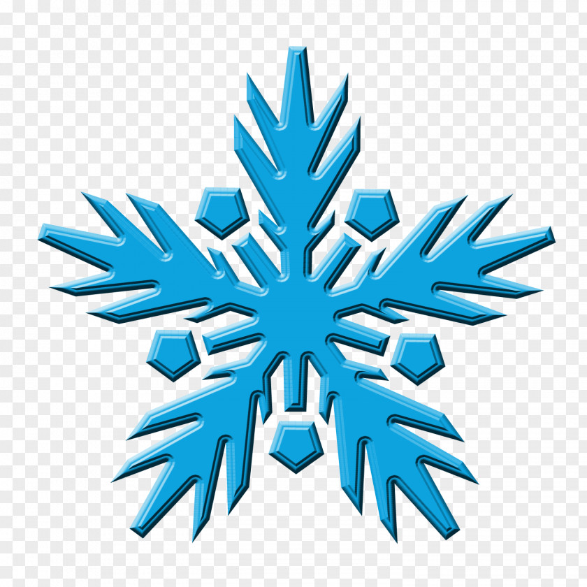 Snowflake Elements Stock Photography PNG