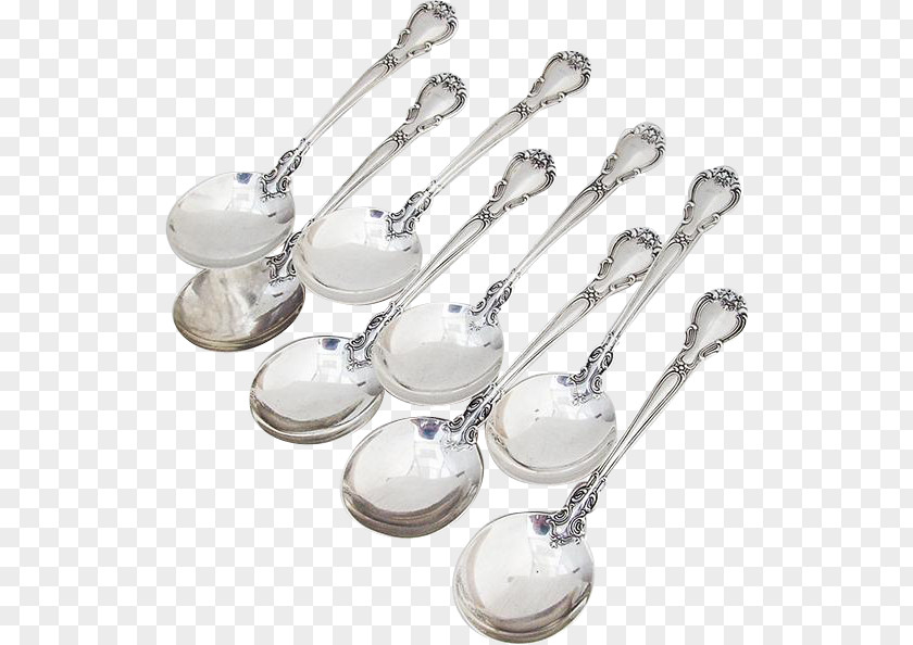 Spoon Silver Product Design PNG