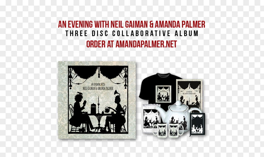 An Evening With Neil Gaiman & Amanda Palmer Album I Don't Care Much Musician PNG