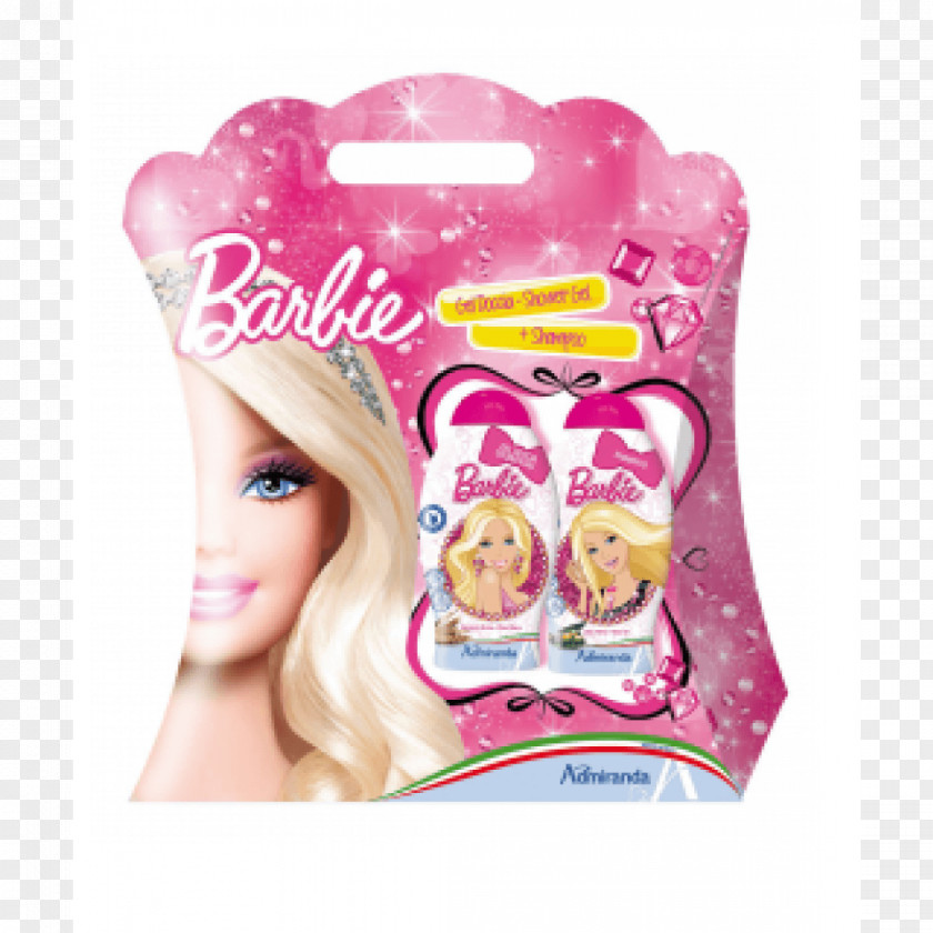 Barbie Shower Gel Shampoo Milliliter PNG