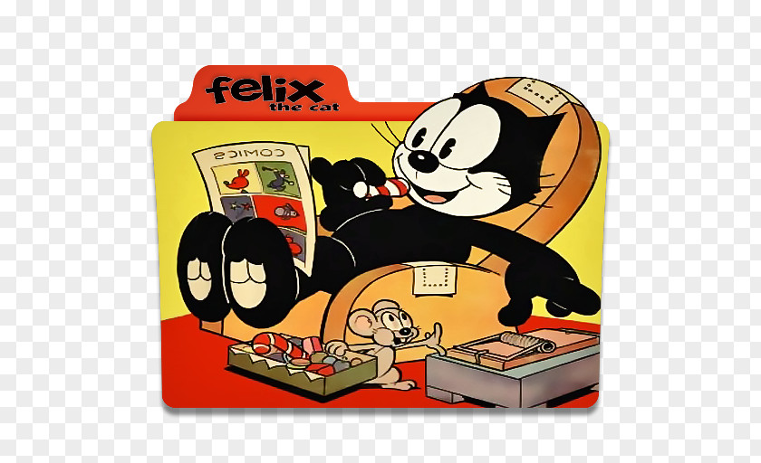 Cat Felix The Cartoon PNG
