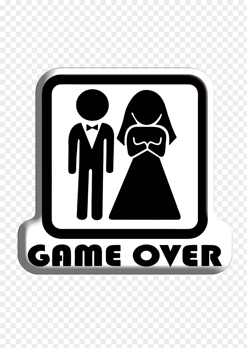 Game Over T-shirt Wedding Marriage Bridegroom PNG
