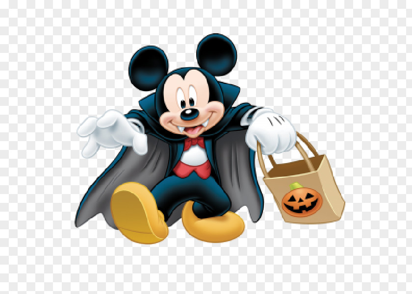 Mickey Mouse Minnie Donald Duck Halloween Clip Art PNG