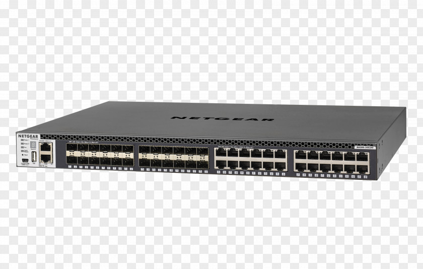 10gbaset Network Switch 10 Gigabit Ethernet Netgear Power Over Port PNG