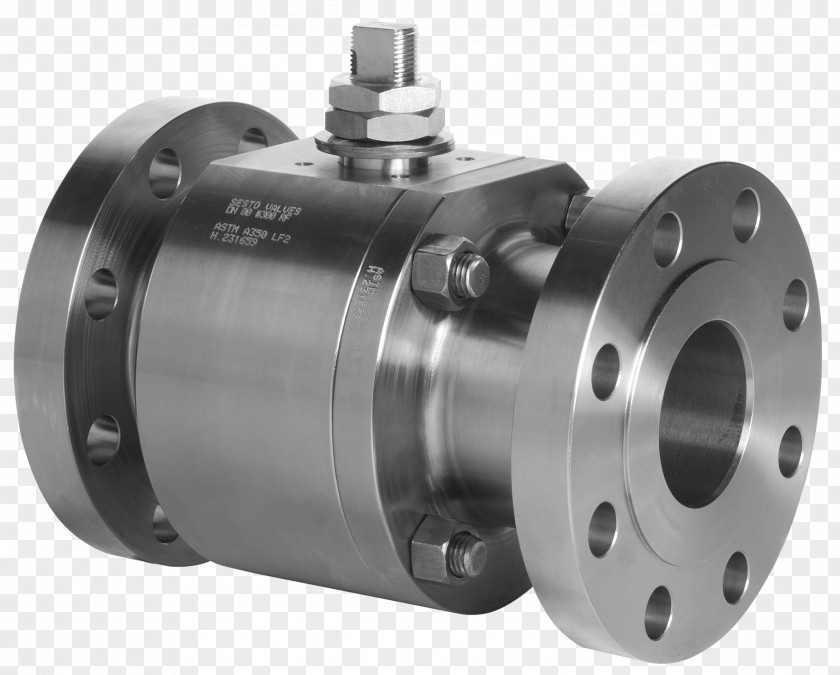 Ball Valve Butterfly Flange Piping PNG