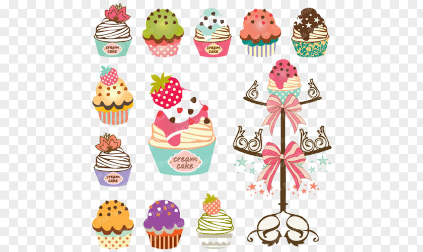 Cake Background Ice Cream Macaron Cupcake Cheesecake PNG