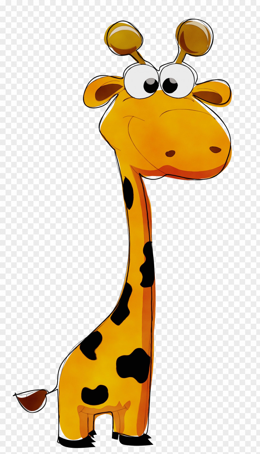 Giraffe Cartoon Animal Figurine Pattern Giraffids PNG