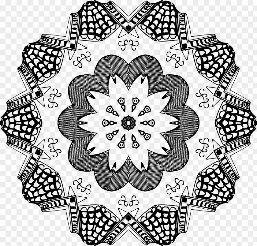 Hollow Mandala PNG