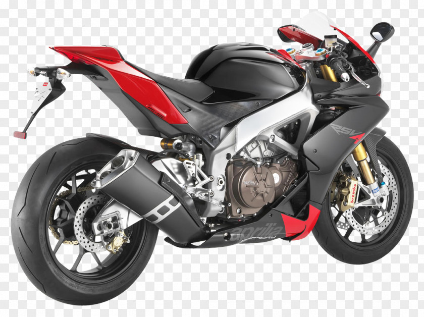 Black Aprilia RSV4 Motorcycle Bike FIM Superbike World Championship Sport PNG