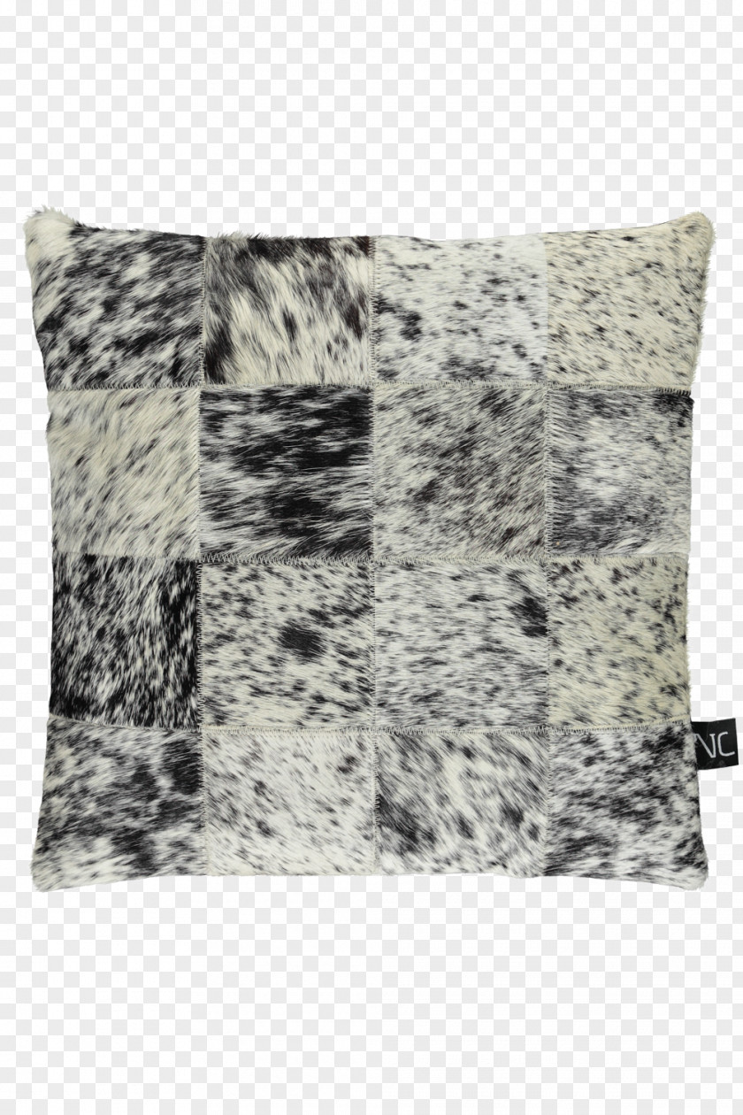 Black Cow Throw Pillows Cushion Couch Cowhide PNG