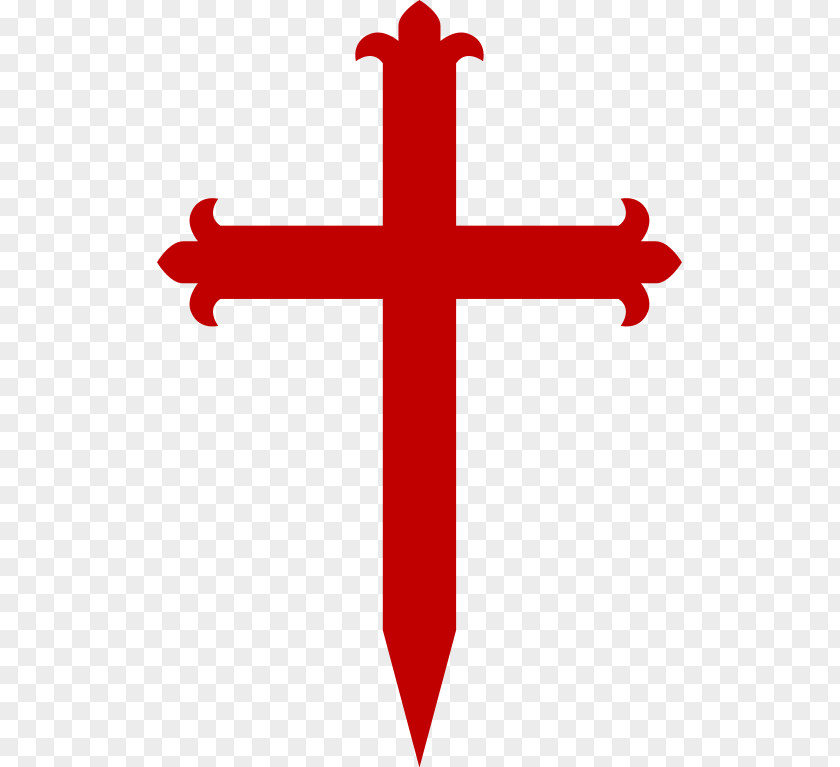 Cross Of Saint James Fleury Christian Worship PNG
