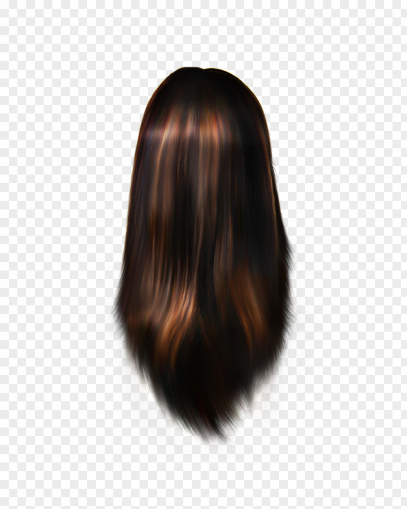 Hairdressing Hairstyle Long Hair Brown PNG