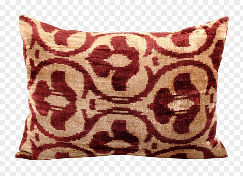 Pillow Throw Pillows Cushion Suzani Ikat PNG